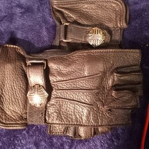 Vintage Harley Davidson Cycles Gloves